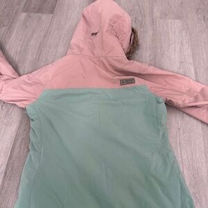 Woman’s snowboarding coat